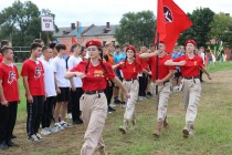 Школьники Уссурийска показали свои силы на военно-спортивной игре «Орленок» 