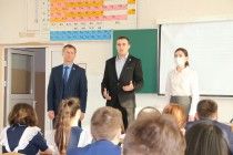 Открытый урок с участием Андрея Подоплелова прошел в школе № 24 