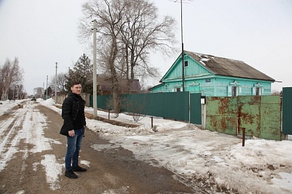 Илья Нечипоренко оценил состояние дорог в селе Борисовка